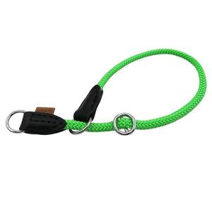 Aimint 18" Long 1/3" Green Braided Dog Collar Round Martinagle Training NEW